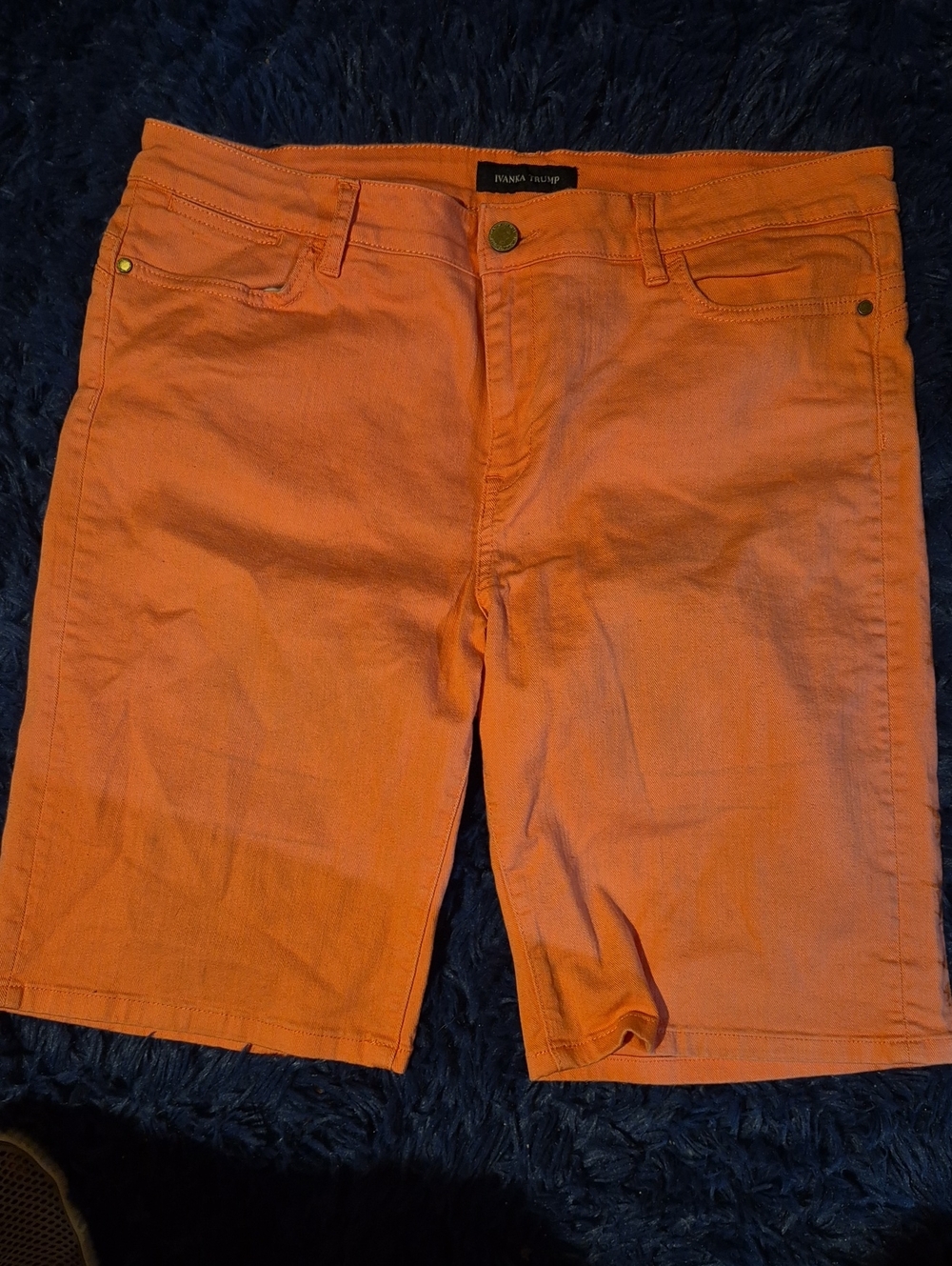 Ivanka Trump Orange Women's Bermuda Shorts